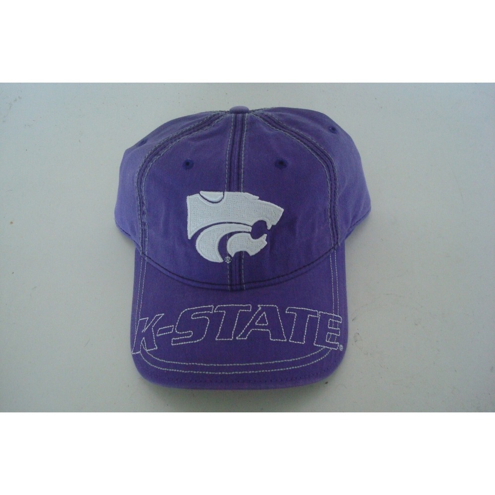 KANSAS STATE WILDCATS BEACH GOLF STRAPBACK DEADSTOCK HAT CAP VINTAGE H1